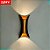 ARANDELA DE LED 2 FOCOSX5W ABS IP65 NE-BH-02 - Imagem 1