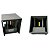 ARANDELA DE LED SOBREPOR CUBO COR-PRETO FACHO AJUSTÁVEL 3W AMARELA BRAVOLED - Imagem 4