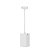 PENDENTE DE TETO QUADRADO C/ BOCAL GU10 COR-BRANCO BRAVOLED 30857 - Imagem 1