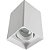 SPOT SOBREPOR MR16 QUADRADA COR-BRANCA PVC IP20 LUZ SOLLAR 5446 - Imagem 1