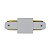 CONECTOR P/ TRILHO ELETRIFICADO SOBREPOR RETO BRANCO Z2099 - Imagem 1