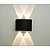 ARANDELA SOBREPOR 4 FOCOS 4W 3000K COR-PRETA IR80 IP20 BRAVOLED 30828 - Imagem 1