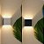ARANDELA BOX 2 FACHOS 4W 3000K IP65 COR-BRANCA LUZ SOLLAR 5435 - Imagem 2