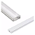 PERFIL LED DE SOBREPOR 3M RIGIDO COM ACESSORIOS BRANCO 23,6*9,6MM - Imagem 1