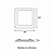 PAINEL LED PLAY EMB. QUAD.18W 100-240V 3.000K  -(AMARELA) - Imagem 2