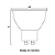 Lamp. LED MR11 GU10 - 4W 250Lm 127V/220V 3.000K - 02041013 - Imagem 2