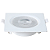 SPOT SLIM LED EMB. QUAD. PBT E PC BIVOLT 6W 6500K - BRANCO - Imagem 1
