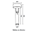 SPOT LED PETIT 2W ALUM RED 140MM SOB BIVOLT 3000K - BRANCO - Imagem 2