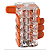CONECTOR WAGO 10 CONDUTORES 4MM² - Imagem 2