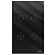 INTERRUPTOR INTELIGENTE TOUCH COM 4 BOTOES - WIFI/BLUETOOTH - TENSAO DE ENTRADA (BIVOLT): 100-240V - ALPHA-100-4P - Imagem 1