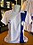 Polo Feminina Padrão Máfia Azul - Imagem 3