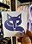Sticker Máfia Azul Raposa - Imagem 1