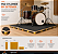 Kit até 240kg de Pads Sylomer para Tablado de Bateria - Imagem 6