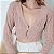 Casaquinho Feminino Cropped Rendado - Imagem 2