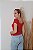 Blusa Cropped Feminina Manga Curta - Imagem 3