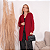 Casaco Cardigan Feminino Longo de Lã - Imagem 2