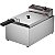 Fritadeira Elétrica Inox Industrial Metalcubas 5L Frce 5 - Imagem 1