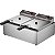 Fritadeira Elétrica Inox Industrial Metalcubas 10L Frce 10 - Imagem 1