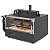 Forno Guilhotina a Gás GLP Acendimento Automático Bivolt Pizza Pães Inox Saro - Imagem 1