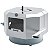 Forno de Pizza Compacto a Gás Redondo Queimador Central e Lateral 40cm Saro - Imagem 5
