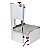 Mini Serra Fita para Carnes Açougue Mesa Inox Bivolt Malta - Imagem 1