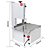 Mini Serra Fita para Carnes Açougue Mesa Inox Bivolt Malta - Imagem 2