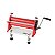 Cilindro Laminador de Massas Manual Mega Doro Vermelho 45cm c/ Prendedor Malta - Imagem 1