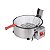 Fritadeira Elétrica Inox Tacho Cuba Esmaltada 7,5 Litros Marchesoni - Imagem 1