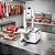 Kit Serra Fita com Moedor Boca 5 Semi Inox + Lâmina 1,46 Açougue Carne Osso Leggero - Imagem 5