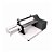 Cilindro Laminador Elétrico 28cm Massas Pão Cortador Talharim Preto Leggero - Imagem 2