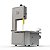Serra Fita Bancada And Anodilar Master Inox 1,53 Bivolt Carne Osso C/ Moedor Açougue 1/3CV - Imagem 6