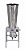Liquidificador Industrial Basculante Profissional 1,5 cv Metvisa LQL 25L Elétrico Jarra de Aço Inox - Imagem 4