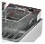 Fritador Elétrico Aço Inox Escovado GN 1/3 6L Metalcubas 2 Cubas FE2C - Imagem 2