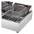 Fritador Elétrico 2 Cubas em Aço Inox FRCE6 com 6L Metalcubas Inox Escovado - Imagem 3