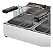 Fritador Elétrico 2 Cubas em Aço Inox FRCE6 com 6L Metalcubas Inox Escovado - Imagem 2