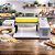 Cilindro Laminador Elétrico Bivolt 40cm Massas Pão Cortador Talharim Inox Leggero - Imagem 2