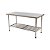 Mesa Multiuso Inox 430 1,90x0,70 Desmontável Imeca - Imagem 1