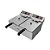 Fritadeira Elétrica 2 Cubas de 5 Litros Inox FED-20-N Skymsen - Imagem 5