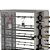 Forno Assador a Gás Rotativo Industrial PR-6100 DUO 50 Frangos Inox Progás - Imagem 2