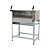 Forno Guilhotina a Gás Industrial 80x60 1 Câmara de 25cm Metalmaq - Imagem 1