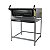 Forno Guilhotina a Gás Industrial 95×95 1 Câmara de 25cm Metalmaq - Imagem 1