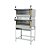 Forno Guilhotina a Gás Industrial 95×95 2 Câmara de 25cm Metalmaq - Imagem 1
