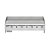 Chapa Bifeteira a Gás GLP Vulcan VCRG48 Profissional Inox 25,4mm 4 Queimadores - Imagem 1