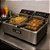 Fritadeira Vulcan Elétrica Ecomax Industrial Split 2 Cubas de 6 Litros 5kW Inox Monofásica - Imagem 2