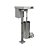 Despolpadeira de Frutas DG 10 Litros Inox 1/2CV Profissional Metvisa - Imagem 2