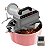 Kit Panela Elétrica Automática de Brigadeiro 10 Litros Rosa Saro + Suporte Vira Panela + Timer - Imagem 1