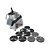 Processador de Alimentos Industrial MPAE 10 Discos 200 mm Inox 1/2 CV Metvisa - Imagem 2