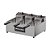 Fritadeira Elétrica Industrial FE 3C 9 Litros 2200W Inox Metalcubas - Imagem 1