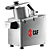 Processador de Alimentos CAF PA 210 6 Discos Kit Cubo Estrogonoff Inox Bivolt - Imagem 1