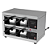 Conservador de Proteínas Industrial PRCPROT-04 Cubas Encosto Inox 800W Progás - Imagem 1